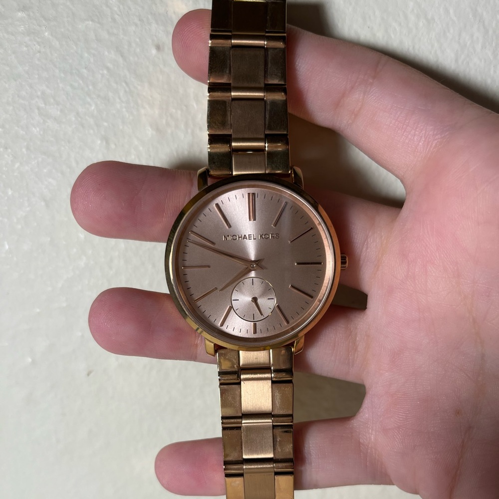 Rose Gold Michael Kors Watch